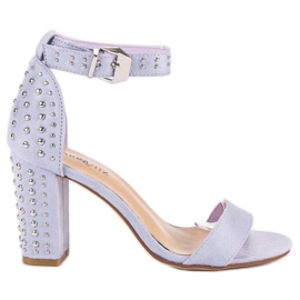 Marquiz Ladies' purple sandals violet
