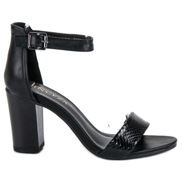 VINCEZA High Heel Sandals black