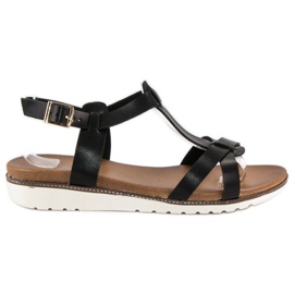 Licean Comfortable summer sandals black