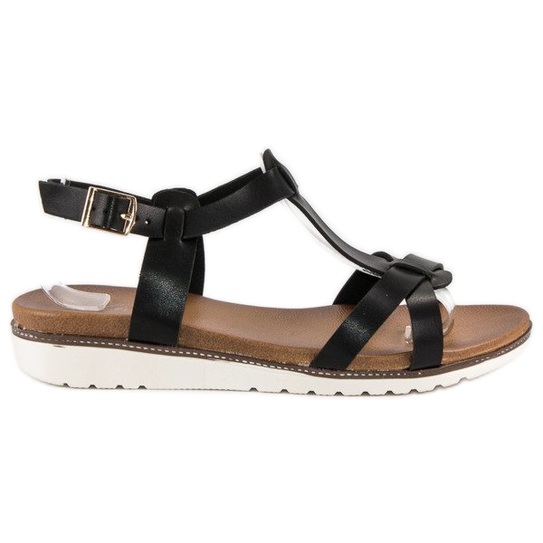 Licean Comfortable summer sandals black