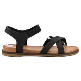 Nio Nio Ladies' black sandals