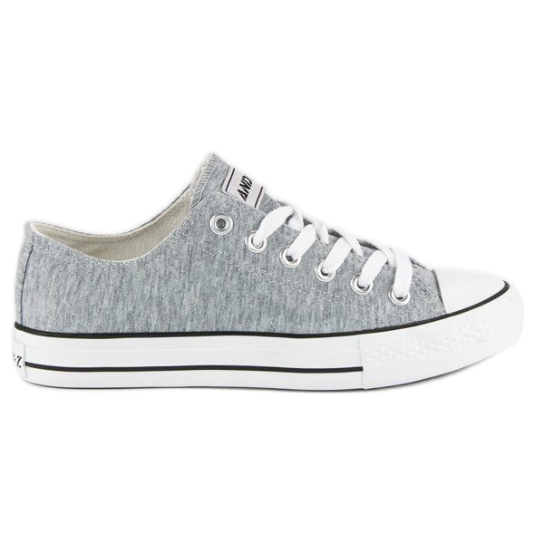 Andy Z Women's gray sneakers grey