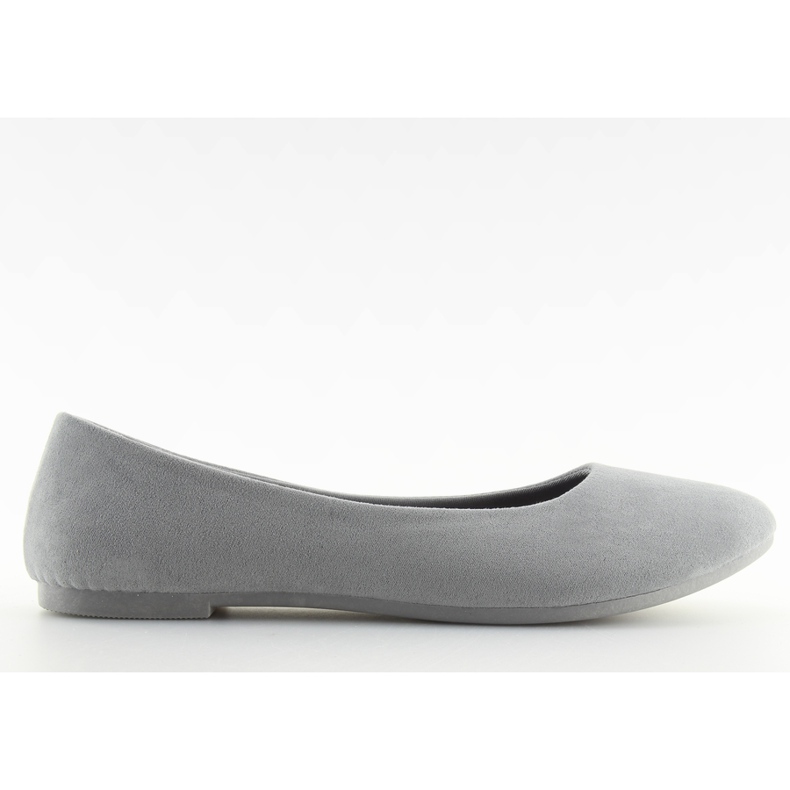 Women's soft gray ballerinas JX51 grey