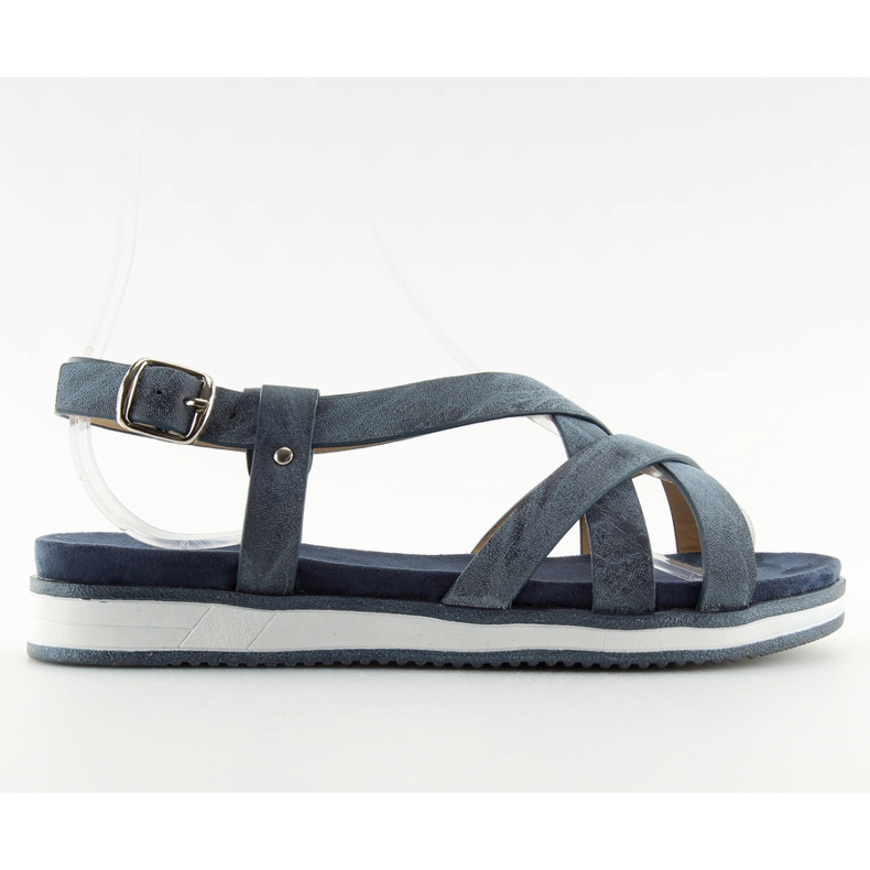 Women's sandals very comfortable navy blue 1499 Navy