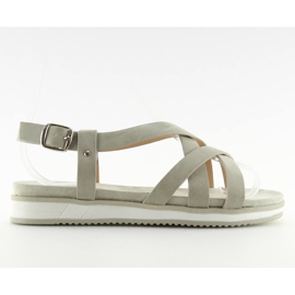 Gray women's sandals very comfortable 1499 Gray grey