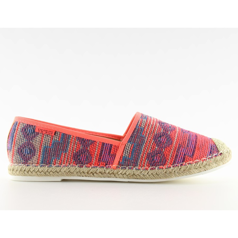 Fluo 3051 Fushia women's espadrilles orange