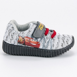 Velcro sneakers grey