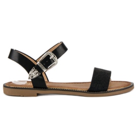 Nio Nio Comfortable flat sandals black