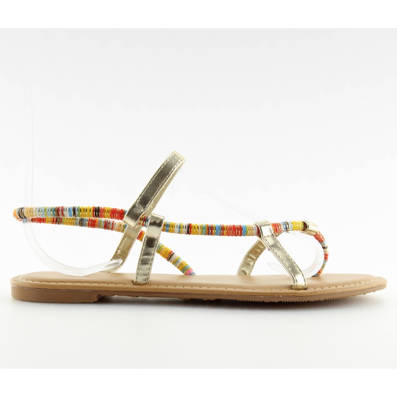 Gold sandals 5130 gold golden