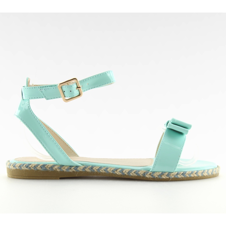 Pastel blue sandals 6128 blue