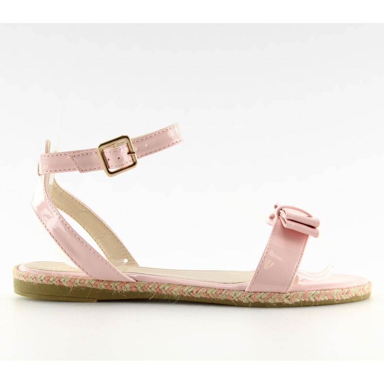 Pastel pink sandals 6128 pink