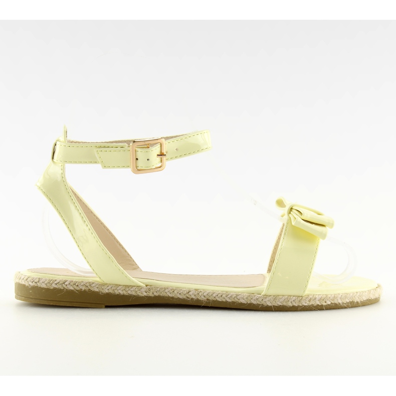 Pastel yellow sandals 6128 yellow Pastel yellow sandals 6128 yellow