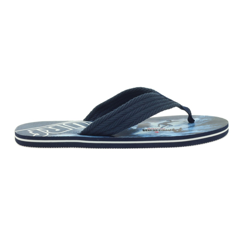 American Club American men's flip-flops SURF navy blue American Club American men's flip-flops SURF navy blue