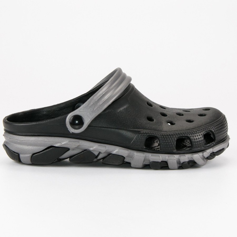 Hasby Black men's slippers