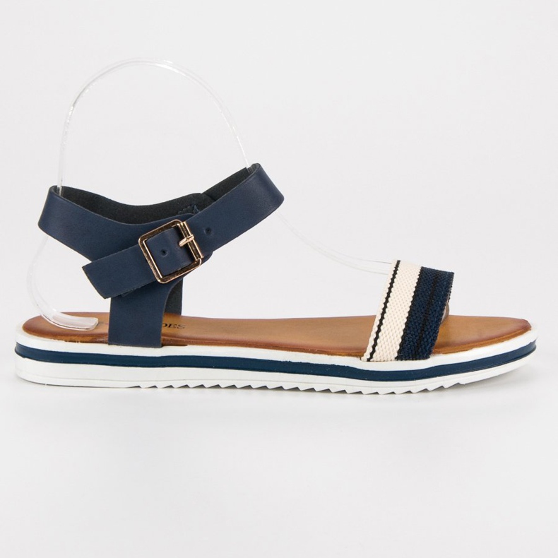 Top Shoes Sailor women's sandals blue