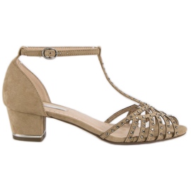 Corina Low-heeled sandals brown