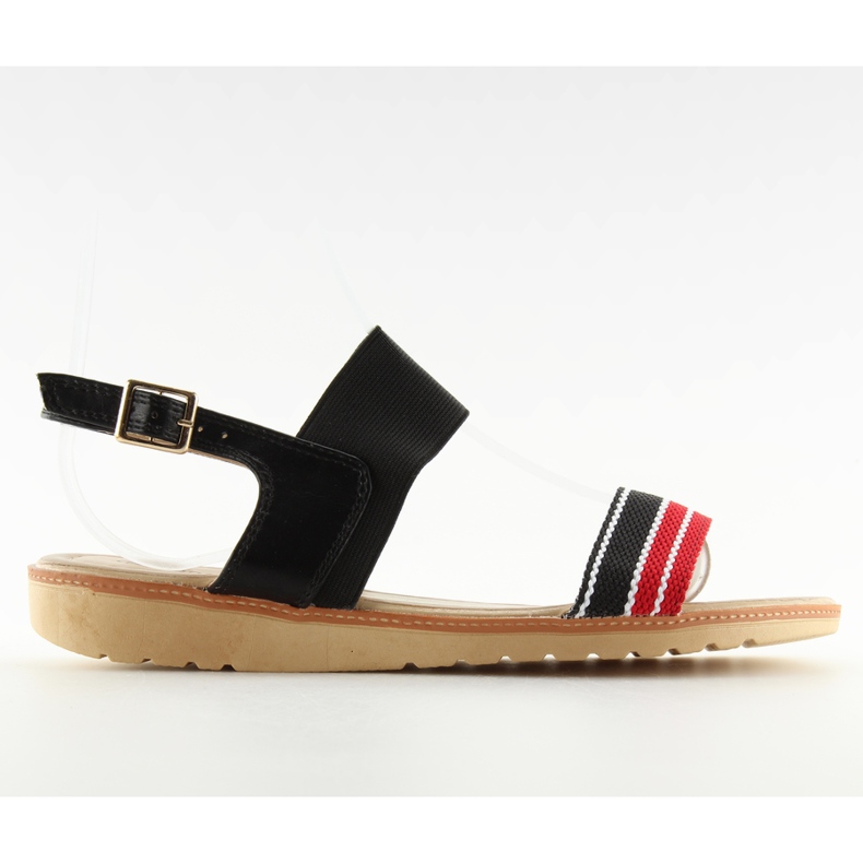 Black women's sandals J1024-A4 black