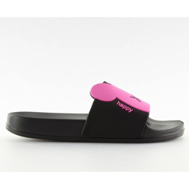 Silicone XoXo pink slippers J10761B Silicone XoXo pink slippers J10761B