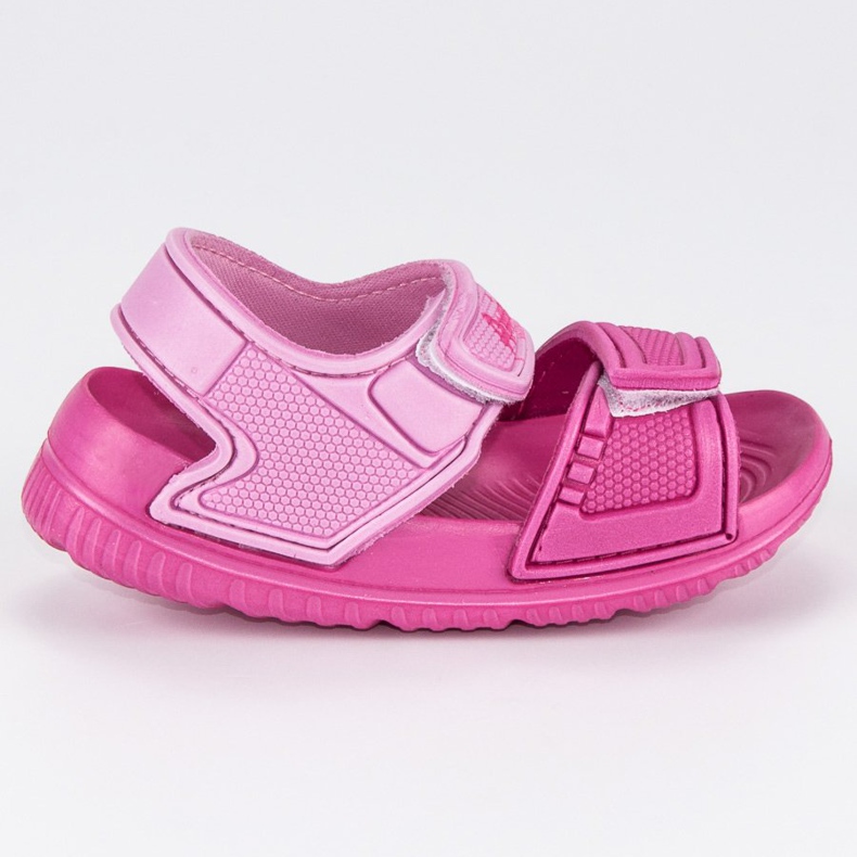 American Club Velcro american sandals pink
