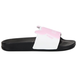 Fashionable VICES slippers white Fashionable VICES slippers white