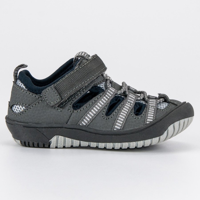 Built-up sandals for the boy grey