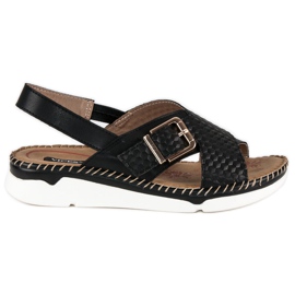 Comfortable vices sandals black Comfortable vices sandals black