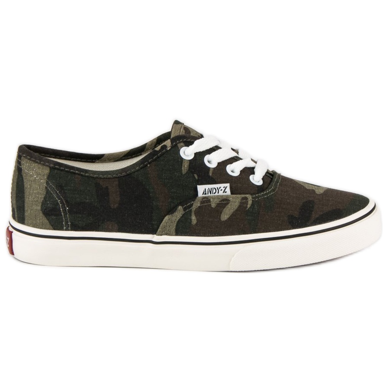 Andy Z Camo sneakers brown green Andy Z Camo sneakers brown green
