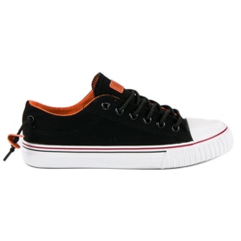 Black sneakers