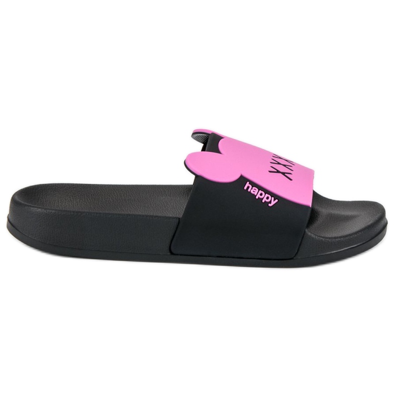 Fashionable vices slippers pink