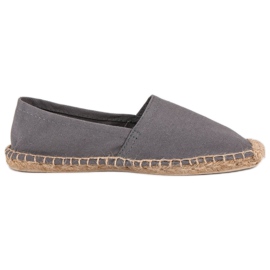 Gray espadrilles grey Gray espadrilles grey