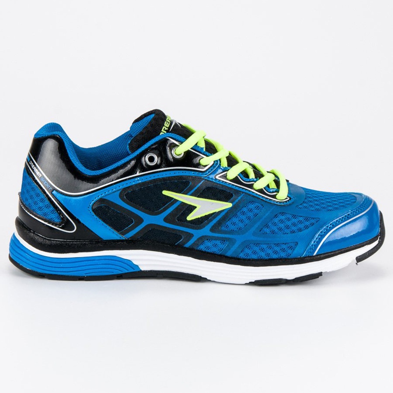 Sport running shoes blue