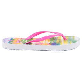 Fashionable flip-flops pink