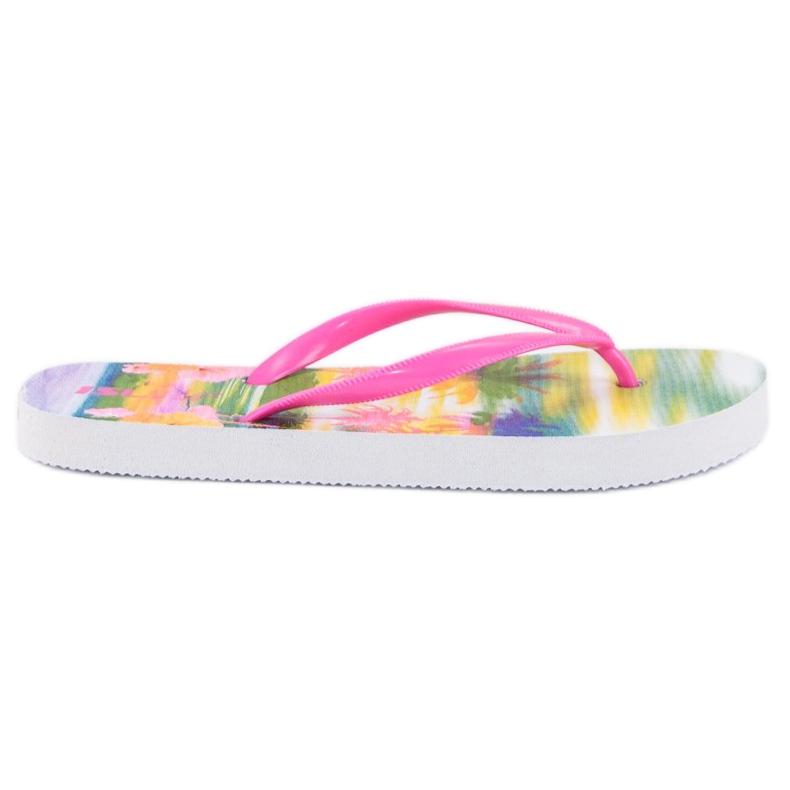 Fashionable flip-flops pink