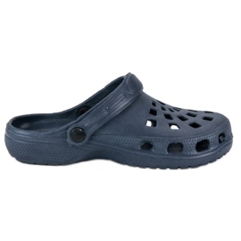Navy Blue Garden Slippers Navy Blue Garden Slippers