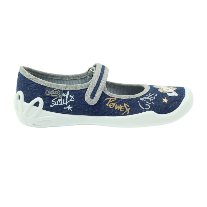 Befado children's shoes 114Y313 blue grey