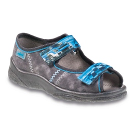 Befado children's shoes 969Y117 blue grey