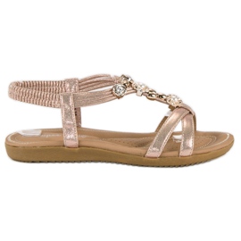 Super Mode Stylish women's sandals pink Super Mode Stylish women's sandals pink