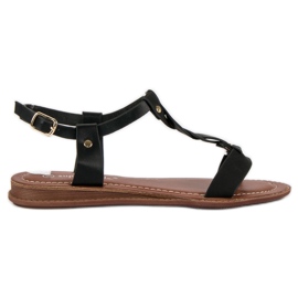 Super Mode Classic black sandals Super Mode Classic black sandals