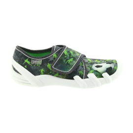 Befado children's shoes 273Y231 grey green
