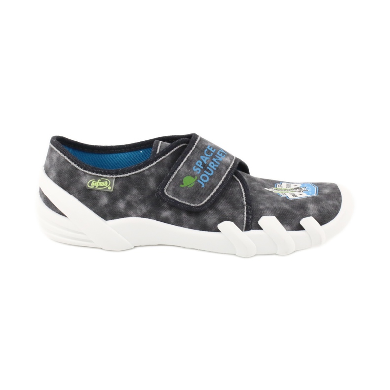 Befado children's shoes 273Y238 blue grey