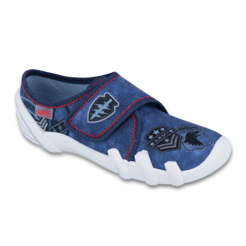 Befado children's shoes 273Y242 blue red Befado children's shoes 273Y242 blue red