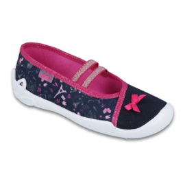 Befado children's shoes 116Y243 pink navy blue