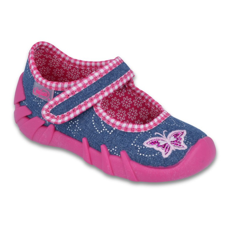 Befado children's shoes 109P164 blue pink Befado children's shoes 109P164 blue pink