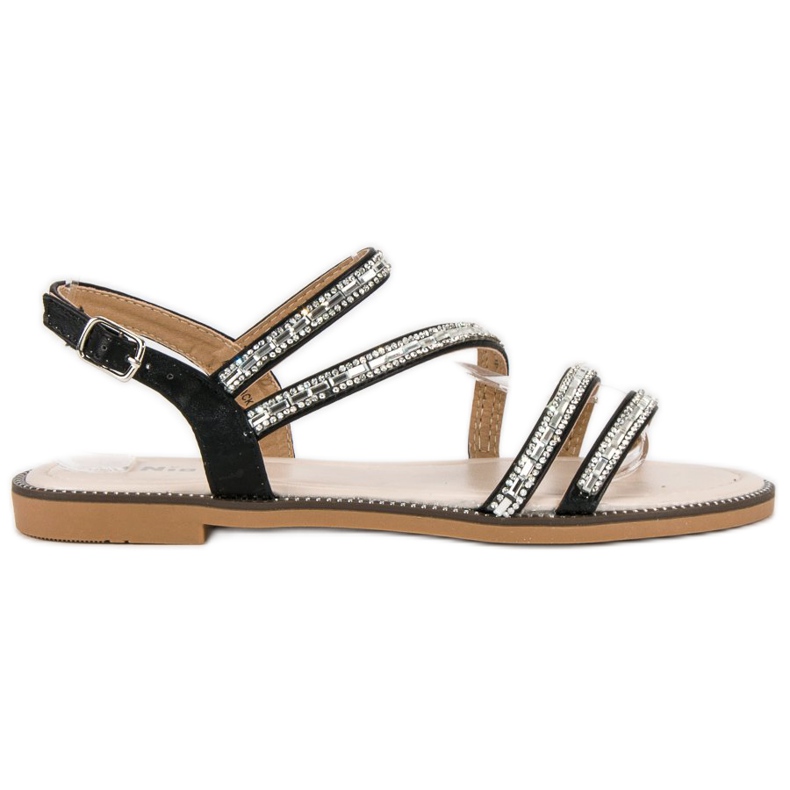 Nio Nio Stylish flat sandals black