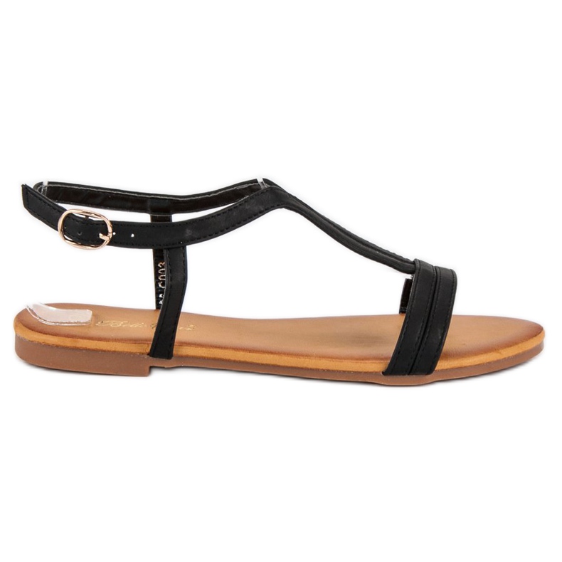 Bella Star Comfortable women's sandals black Bella Star Comfortable women's sandals black
