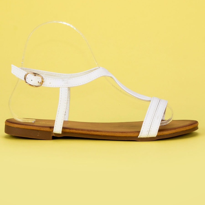 Bella Star Comfortable women's sandals white