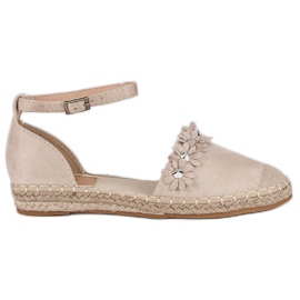 Beige espadrilles