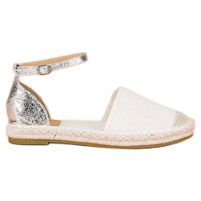 Nio Nio Lace espadrilles white