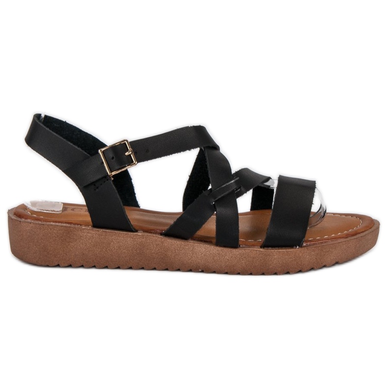 Licean Casual black sandals