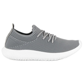 Anesia Paris Fashionable sports shoes grey Anesia Paris Fashionable sports shoes grey